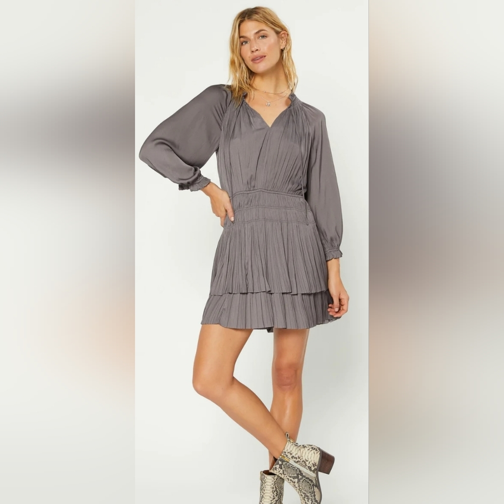 Current Air Cecile Smocked Mini Dress Size M